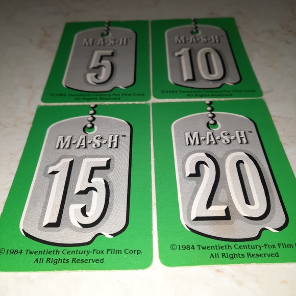 Vintage 1984 Golden Mash Edition Trivia Game Replacement Pieces - Picture 2 of 5